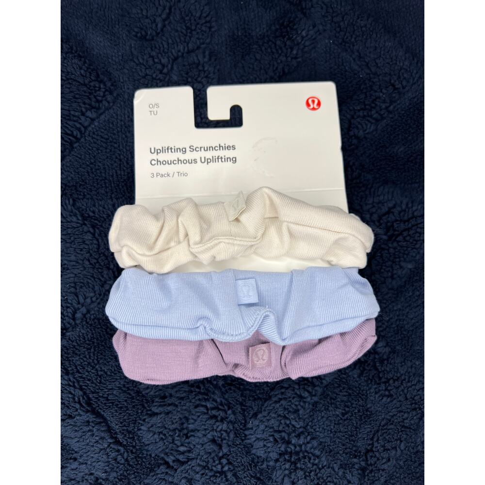 Lululemon Uplifting Scrunchies 3-pack